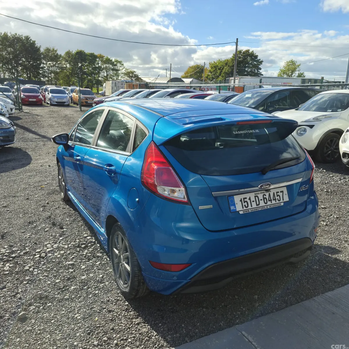 Ford Fiesta Hatchback, Petrol, 2015, Blue