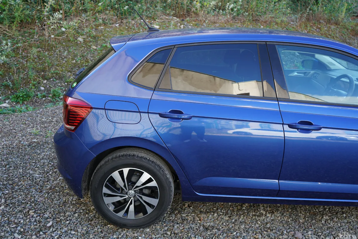 Volkswagen Polo Hatchback, Petrol, 2018, Blue