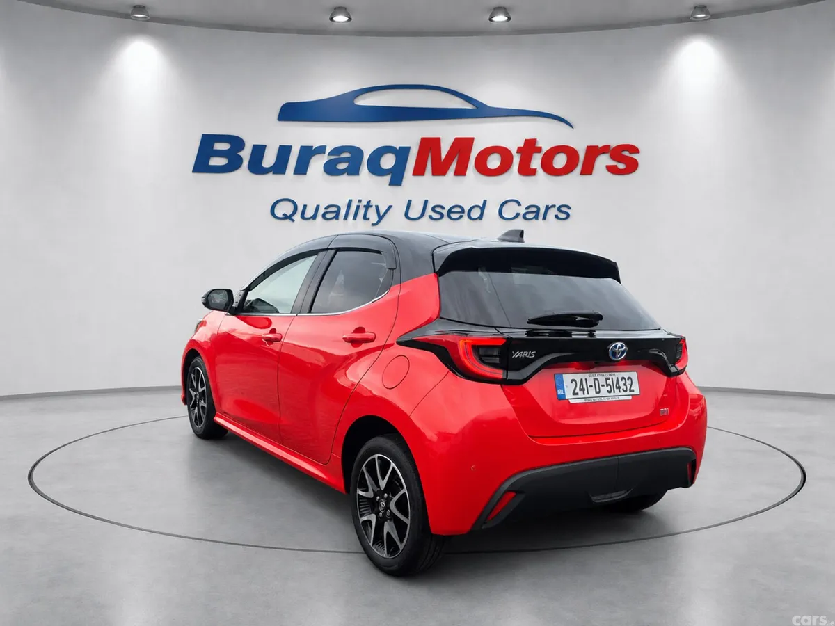 Toyota Yaris Hatchback, Petrol Hybrid, 2024, Red