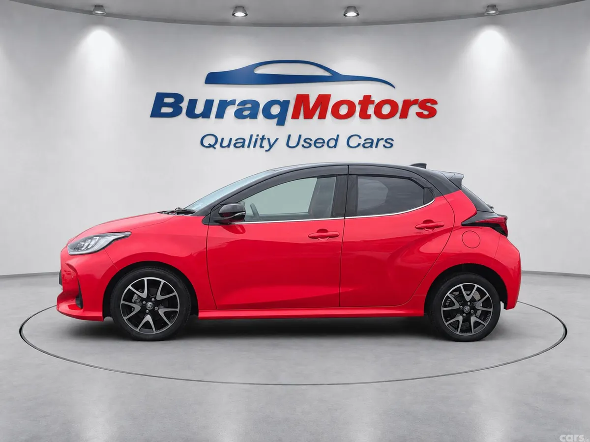 Toyota Yaris Hatchback, Petrol Hybrid, 2024, Red