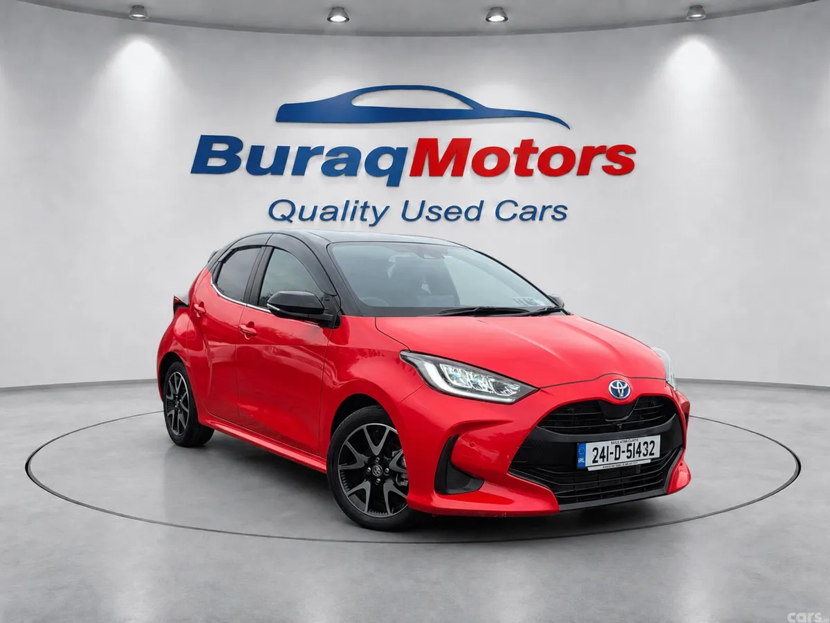 Toyota Yaris Hatchback, Petrol Hybrid, 2024, Red