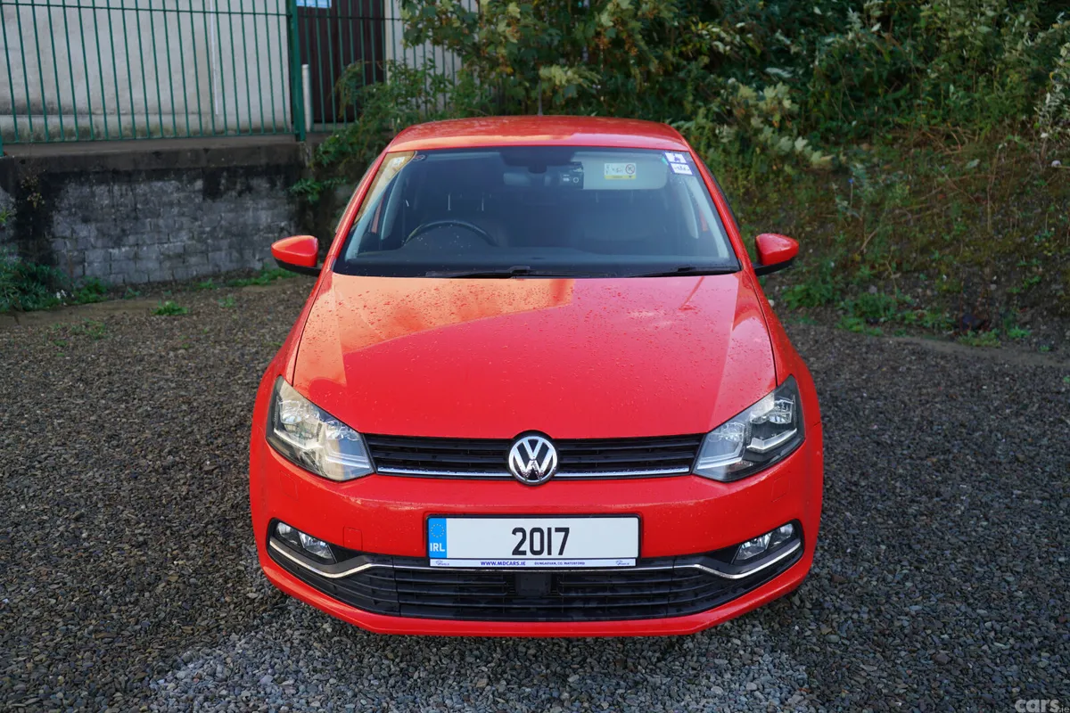 Volkswagen Polo Hatchback, Petrol, 2017, Red