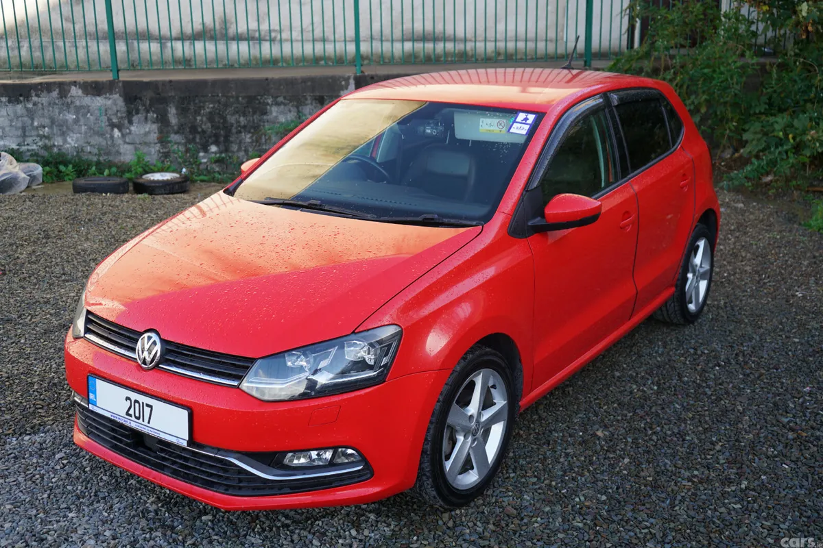Volkswagen Polo Hatchback, Petrol, 2017, Red