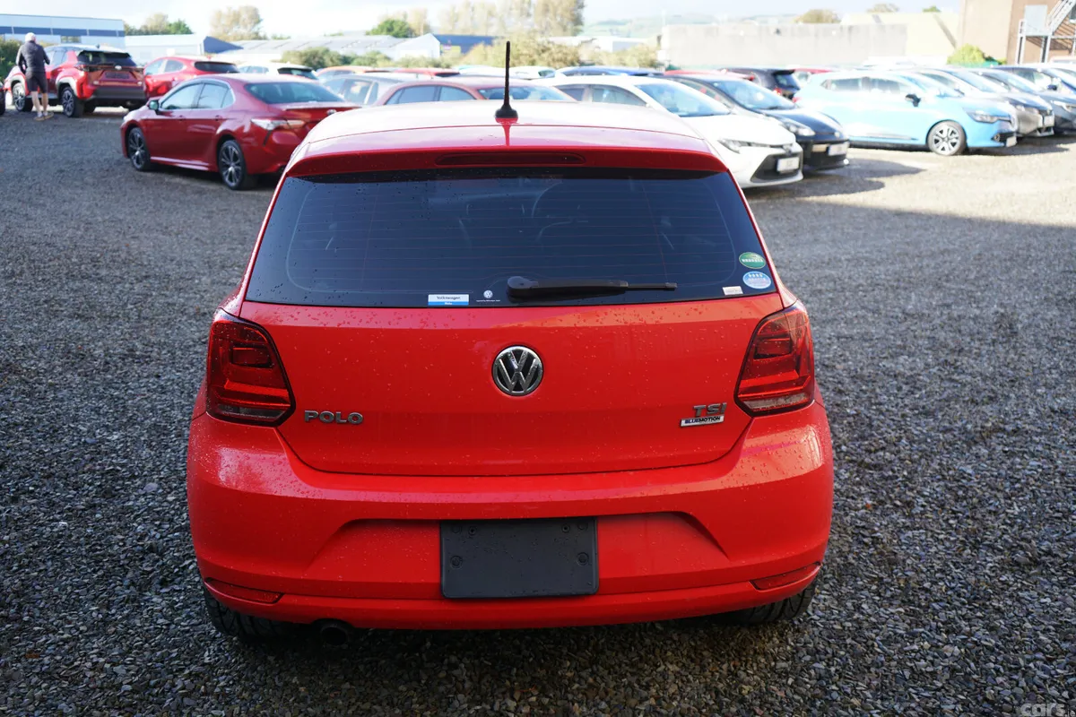 Volkswagen Polo Hatchback, Petrol, 2017, Red