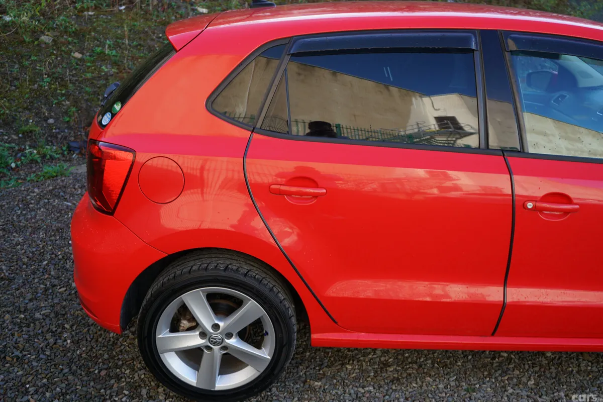 Volkswagen Polo Hatchback, Petrol, 2017, Red