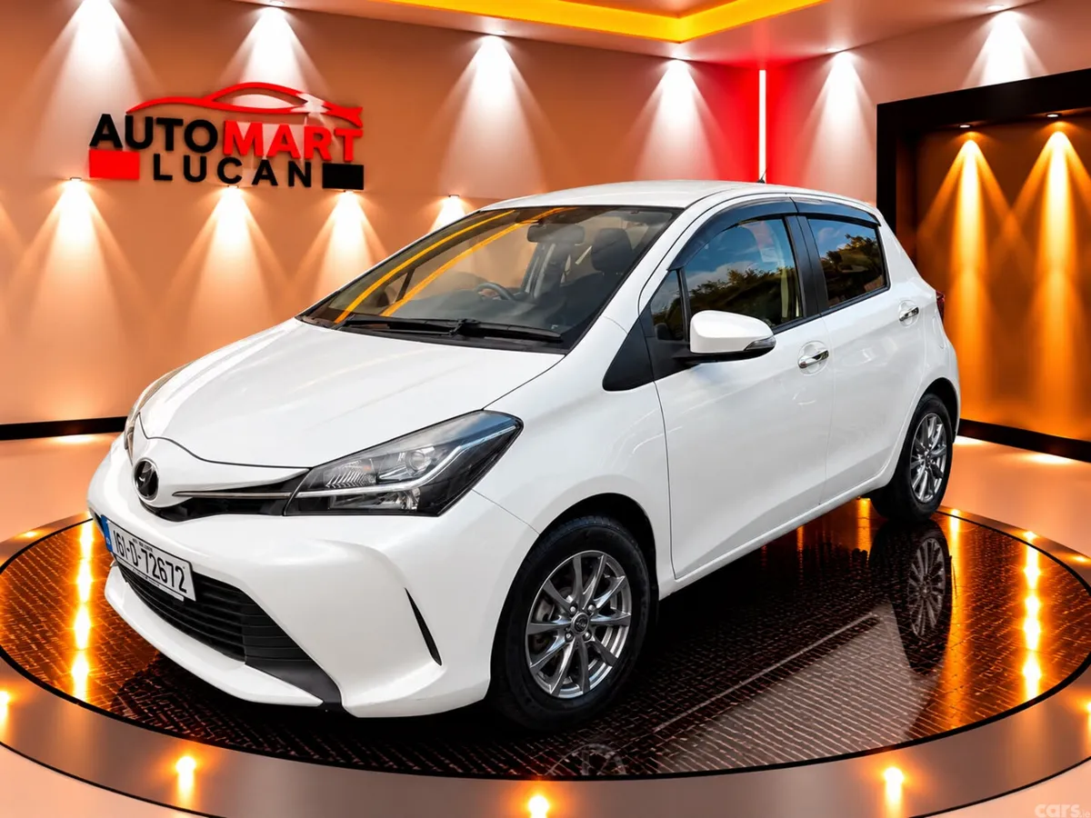 Toyota Vitz Hatchback, Petrol, 2016, White