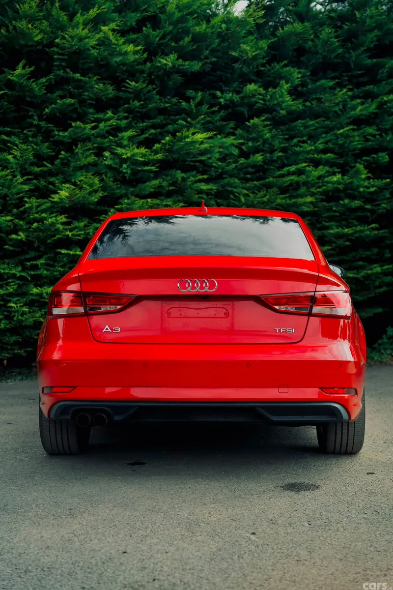 Audi A3 Saloon, Petrol, 2017, Red