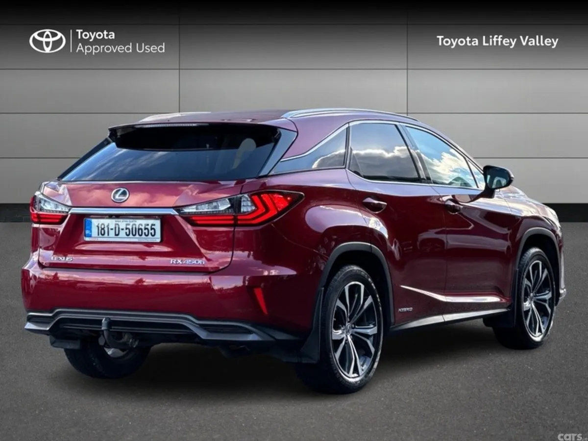 Lexus RX450H Estate, Petrol Hybrid, 2018, Red