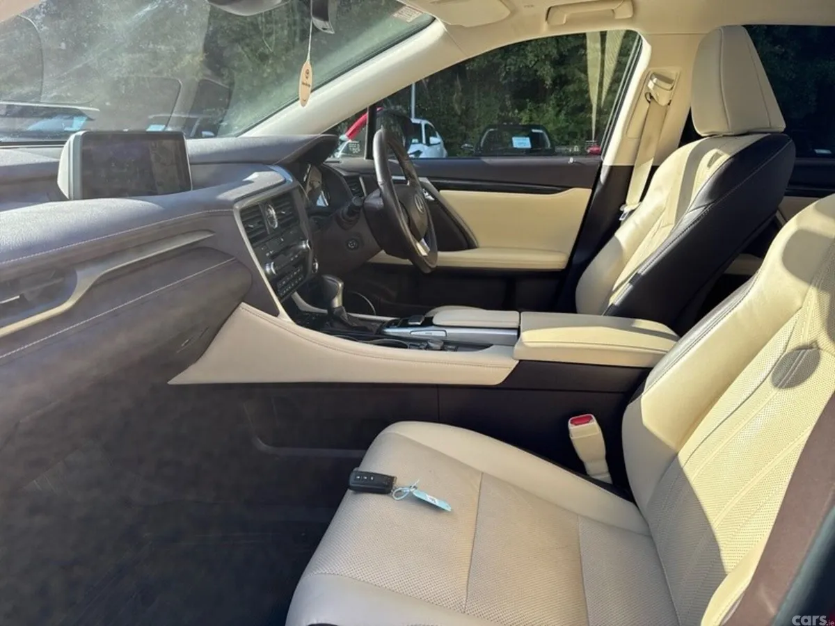 Lexus RX450H Estate, Petrol Hybrid, 2018, Red