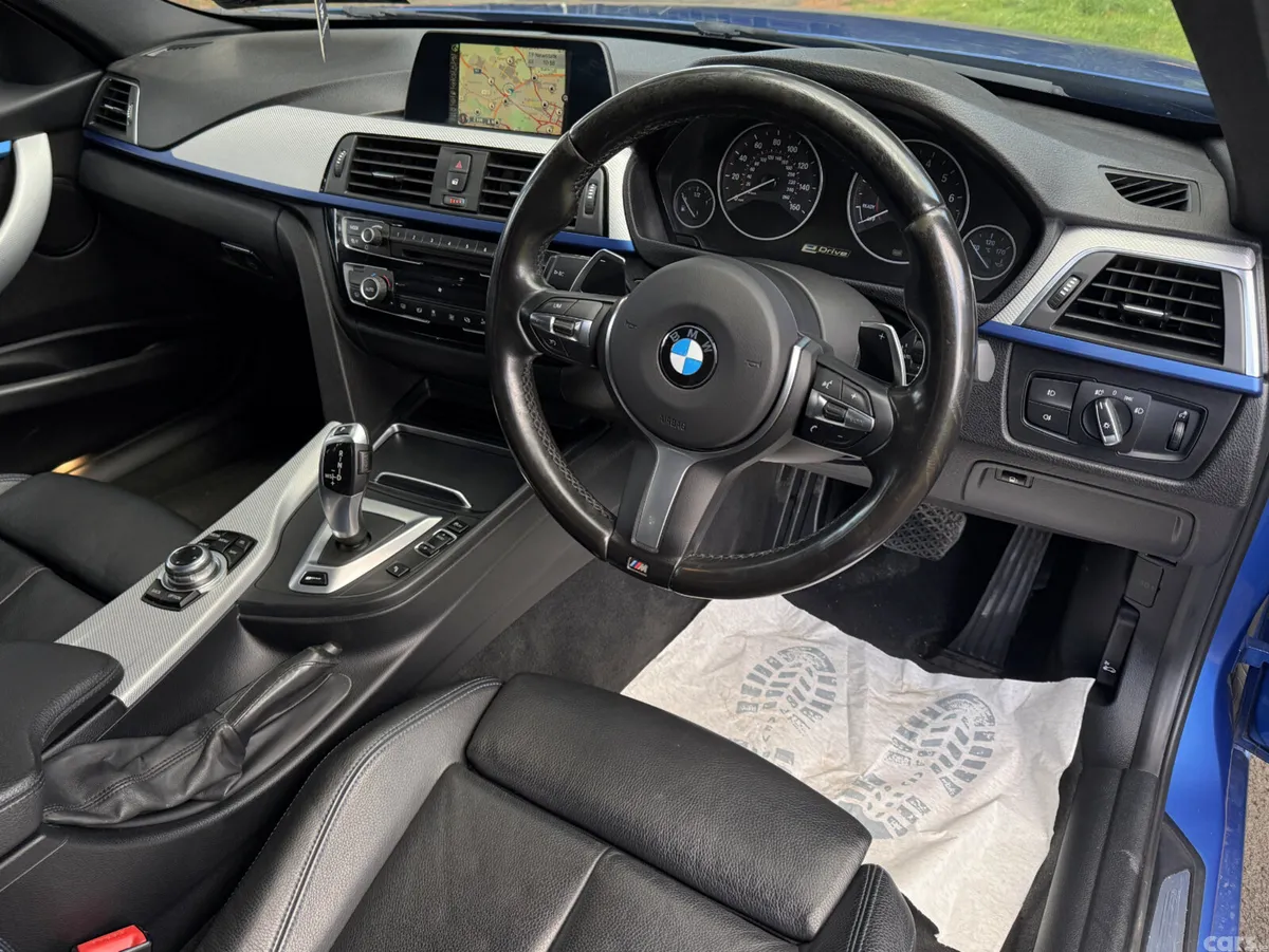 BMW 3-Series Saloon, Petrol Plug-in Hybrid, 2017, Blue