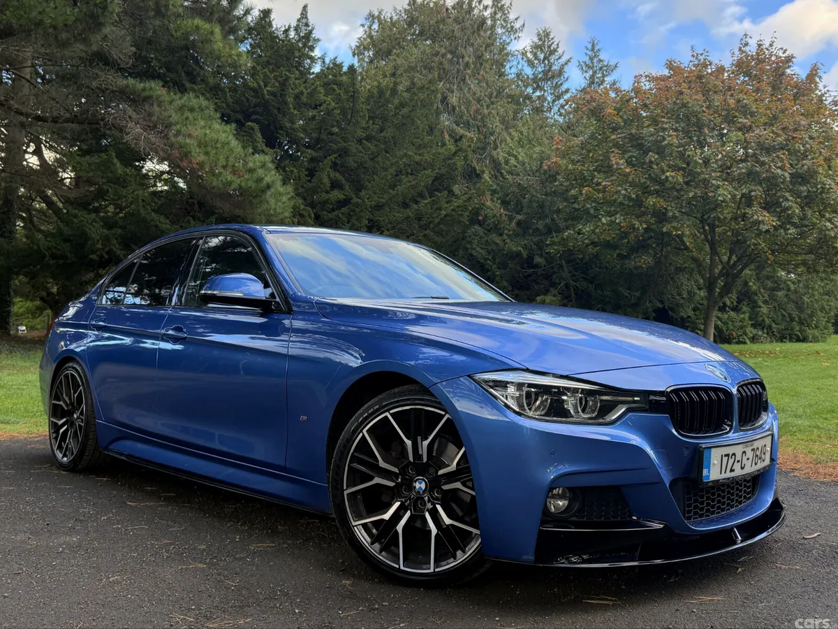 BMW 3-Series Saloon, Petrol Plug-in Hybrid, 2017, Blue