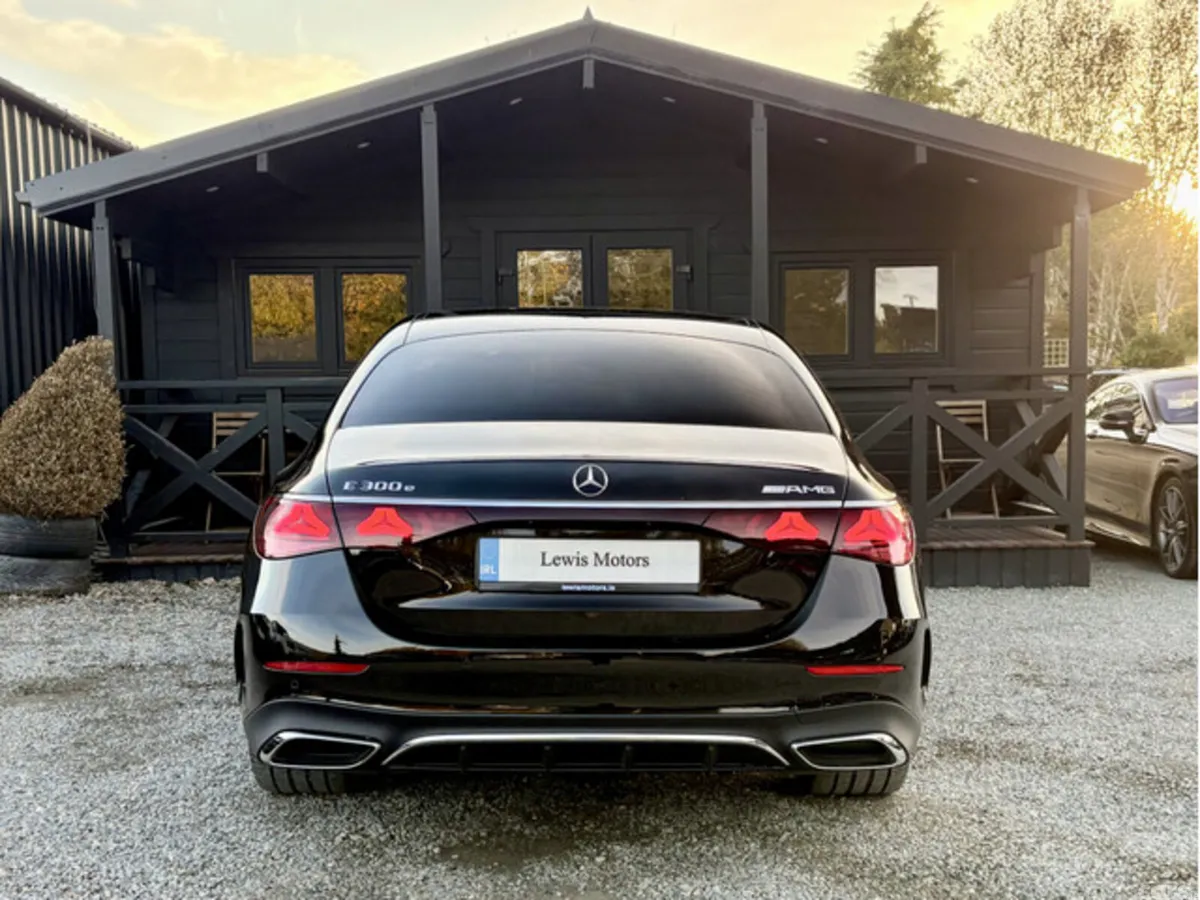 Mercedes-Benz E-Class Saloon, Petrol Plug-in Hybrid, 2025, Black