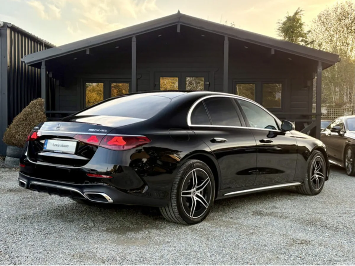 Mercedes-Benz E-Class Saloon, Petrol Plug-in Hybrid, 2025, Black