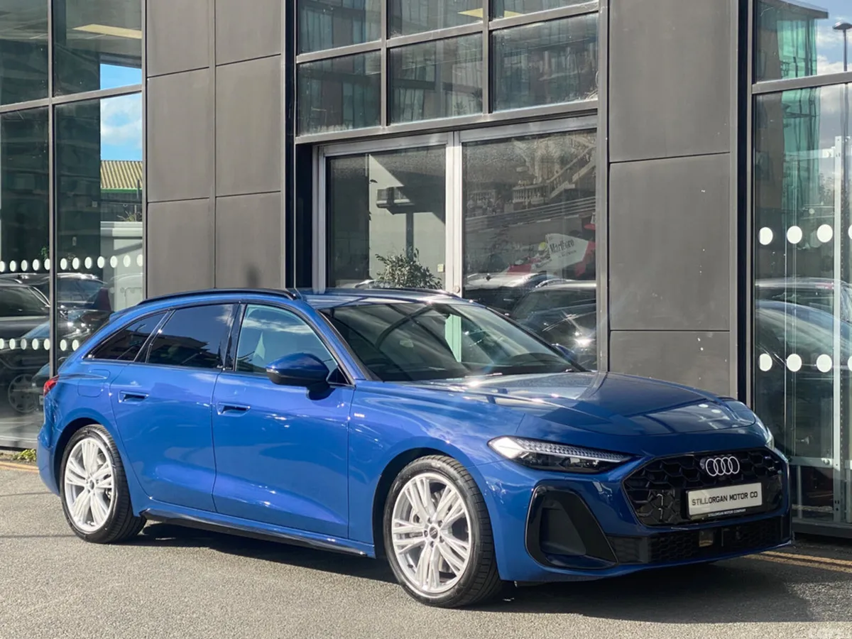 Audi A5 Estate, Petrol Plug-in Hybrid, 2026, Blue