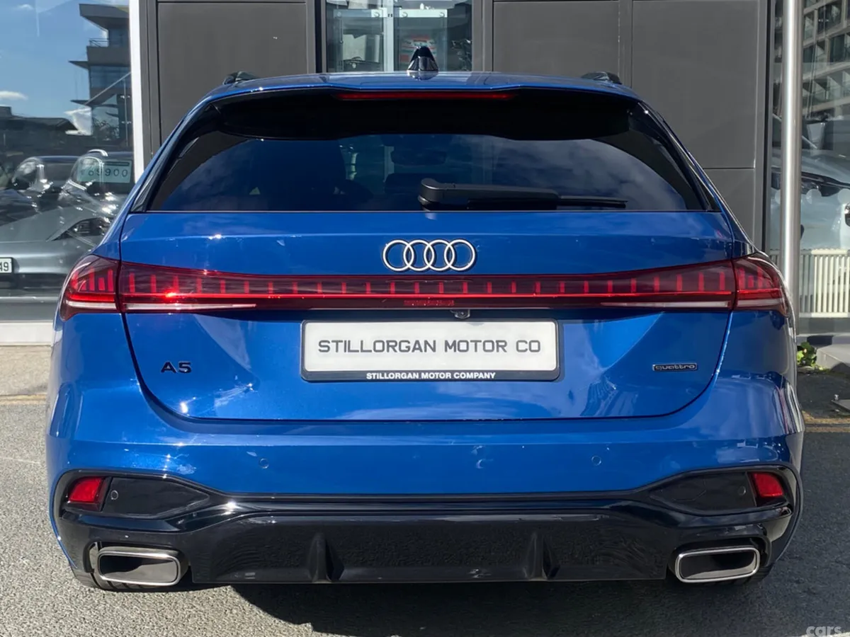 Audi A5 Estate, Petrol Plug-in Hybrid, 2026, Blue