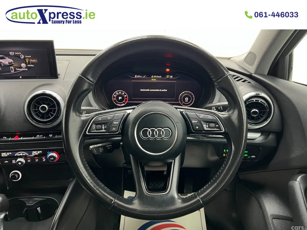 Audi A3 Saloon, Petrol, 2017, White