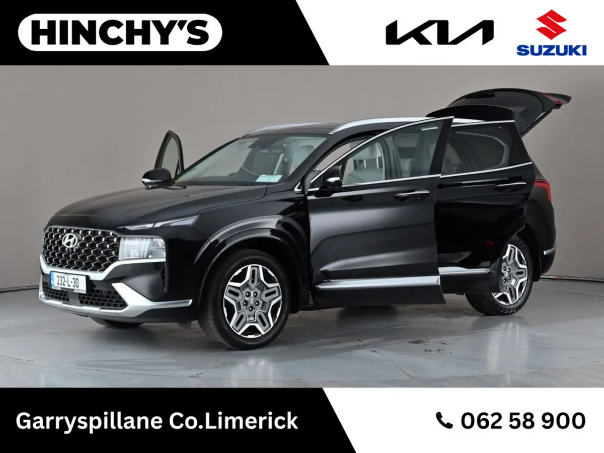 Hyundai Santa Fe SUV, Petrol Plug-in Hybrid, 2023, Black