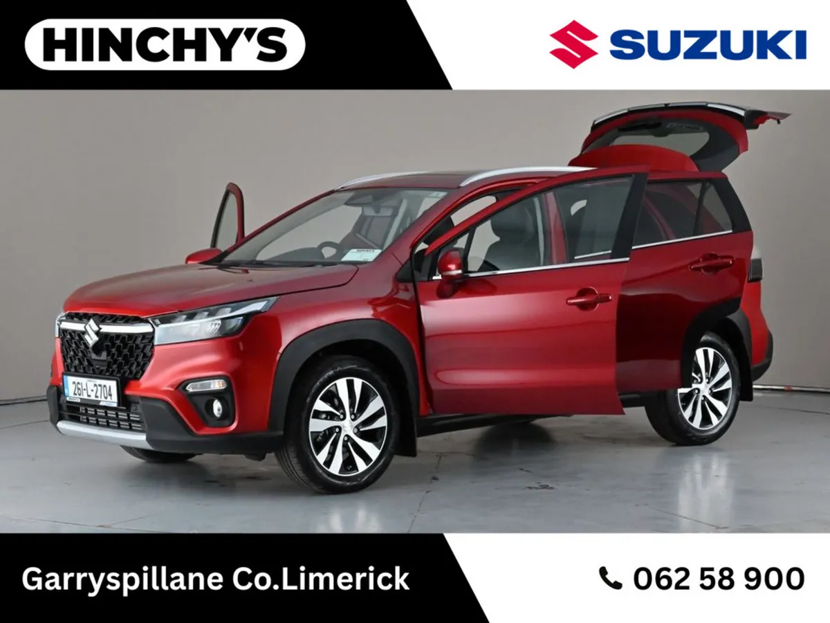 Suzuki S-CROSS SUV, Petrol Hybrid, 2026, Red