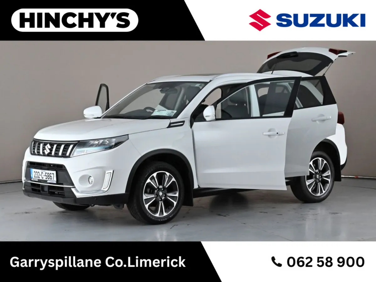 Suzuki Vitara SUV, Petrol Hybrid, 2023, White