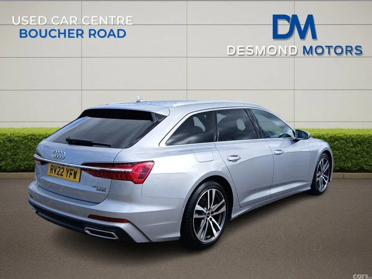Audi A6 Estate, Diesel Hybrid, 2022, Silver