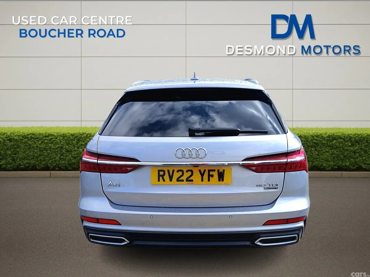 Audi A6 Estate, Diesel Hybrid, 2022, Silver