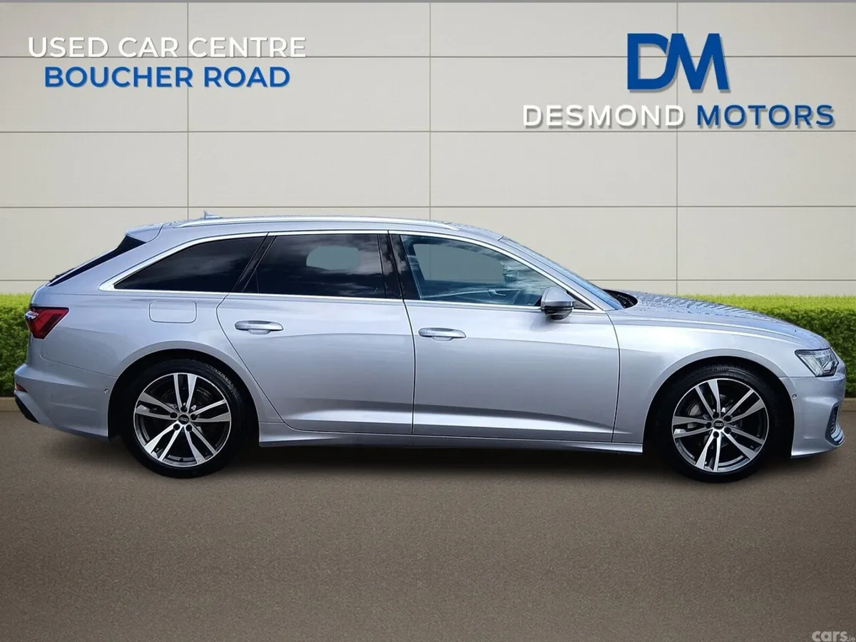 Audi A6 Estate, Diesel Hybrid, 2022, Silver