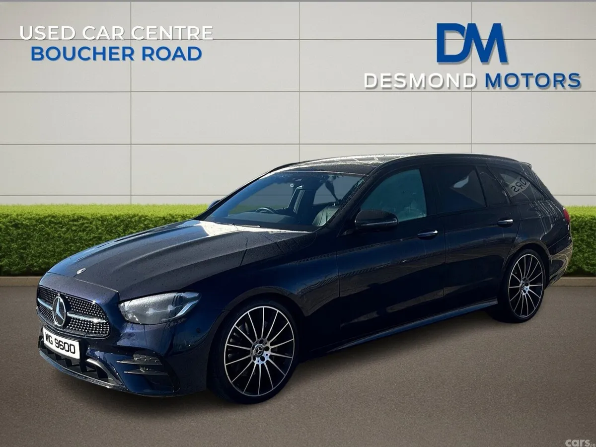 Mercedes-Benz E-Class Estate, Diesel Hybrid, 2023, Blue