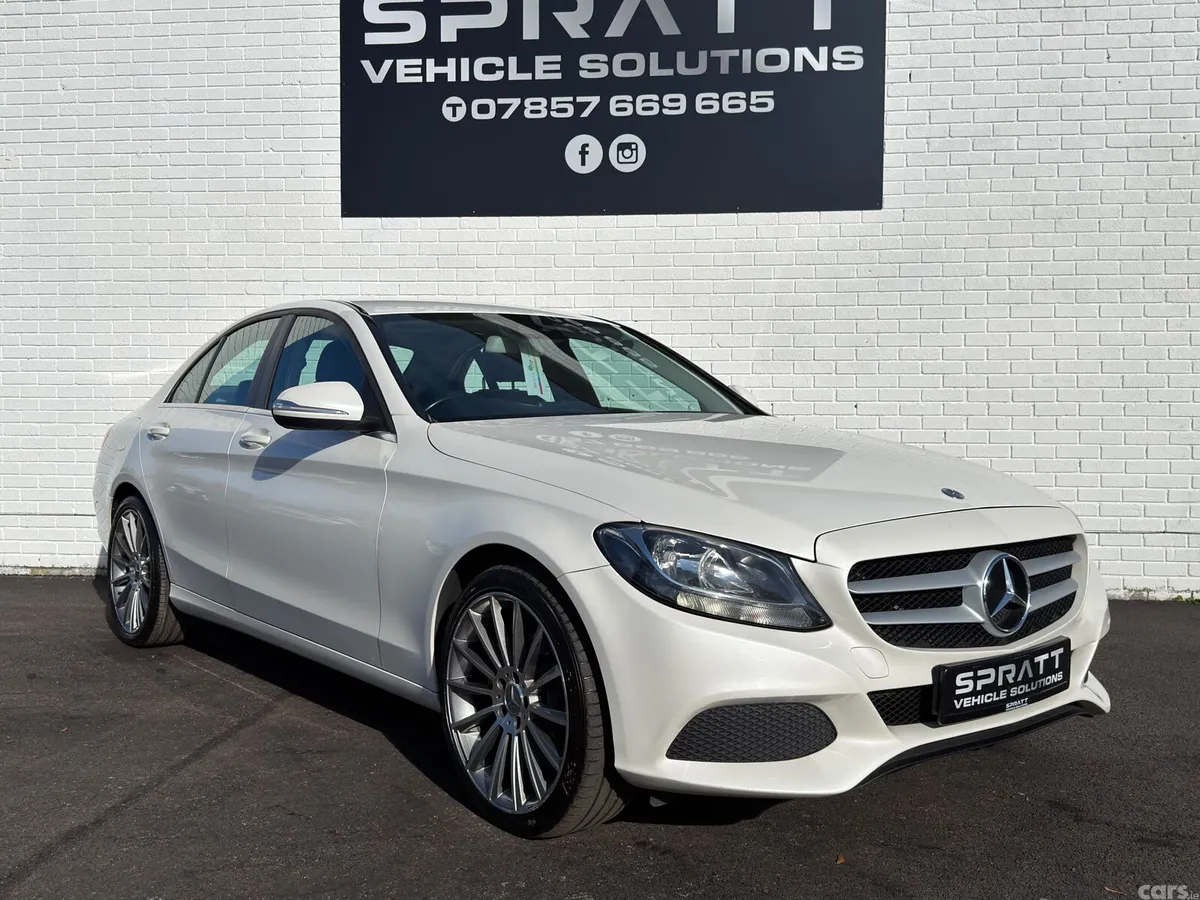 Mercedes-Benz C-Class Saloon, Diesel, 2014, White