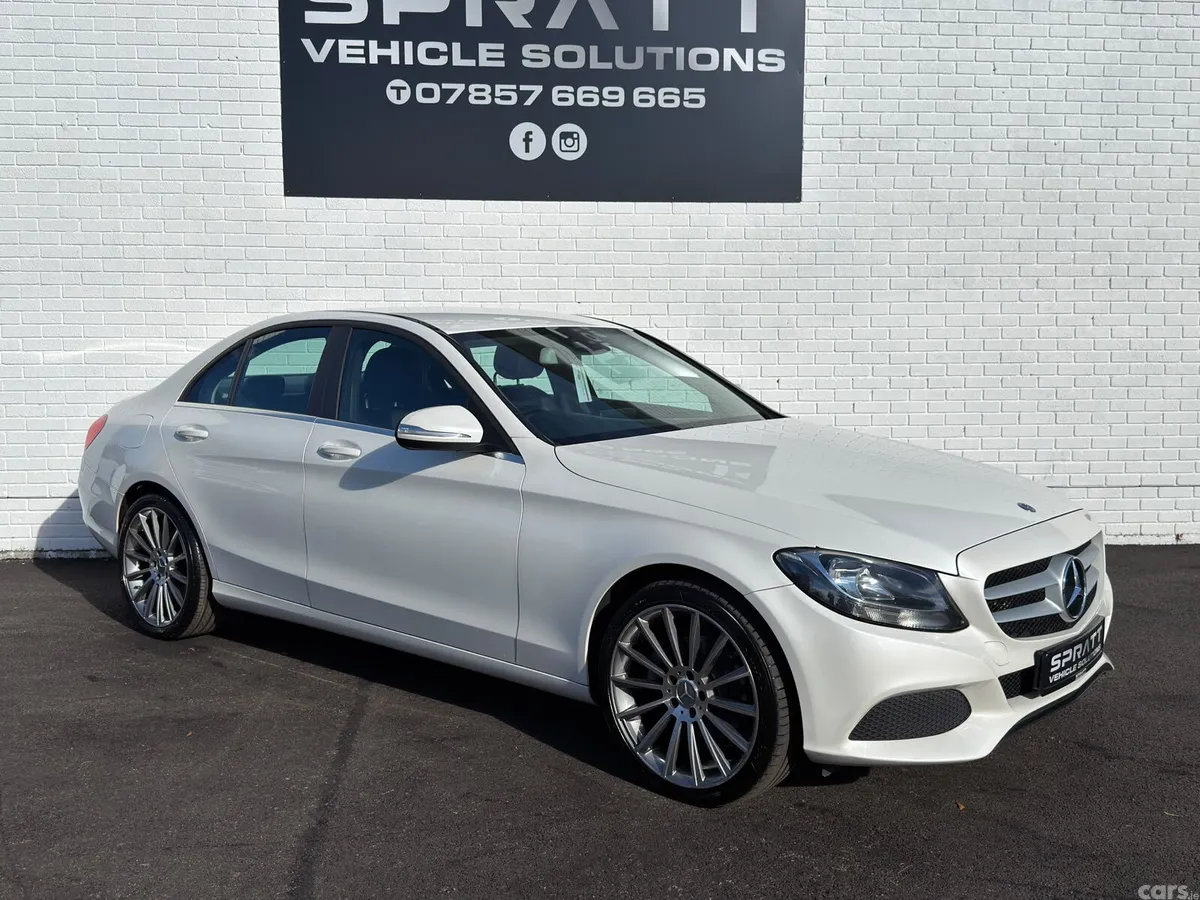 Mercedes-Benz C-Class Saloon, Diesel, 2014, White