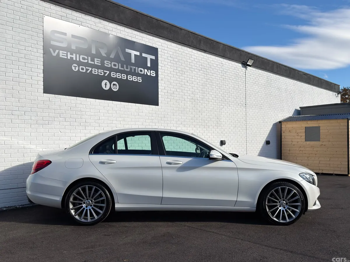 Mercedes-Benz C-Class Saloon, Diesel, 2014, White