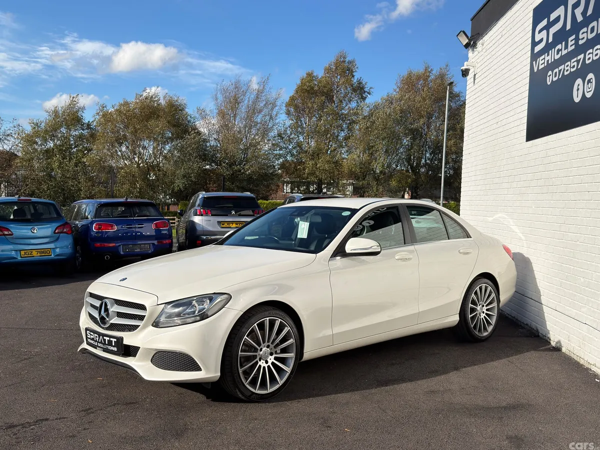 Mercedes-Benz C-Class Saloon, Diesel, 2014, White