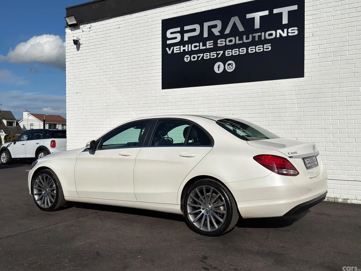 Mercedes-Benz C-Class Saloon, Diesel, 2014, White