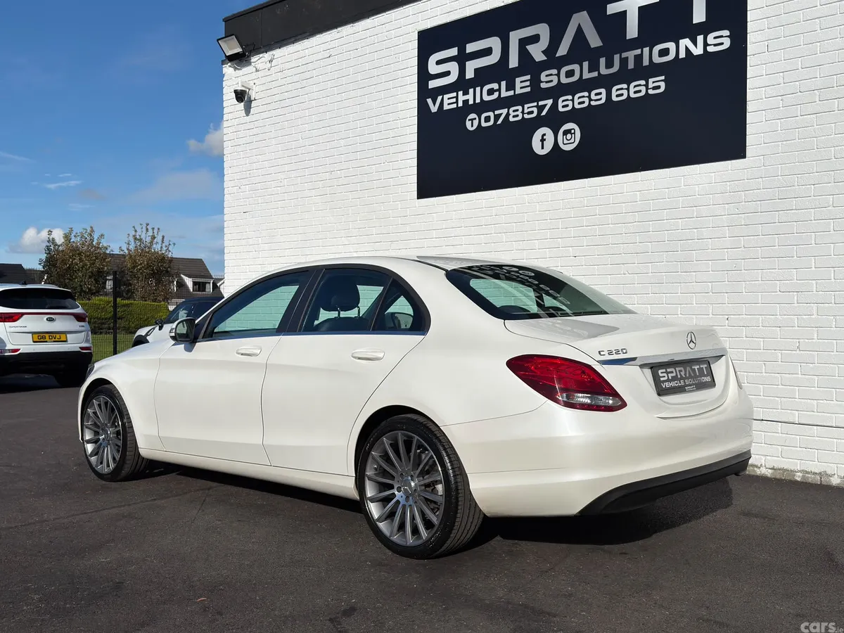 Mercedes-Benz C-Class Saloon, Diesel, 2014, White