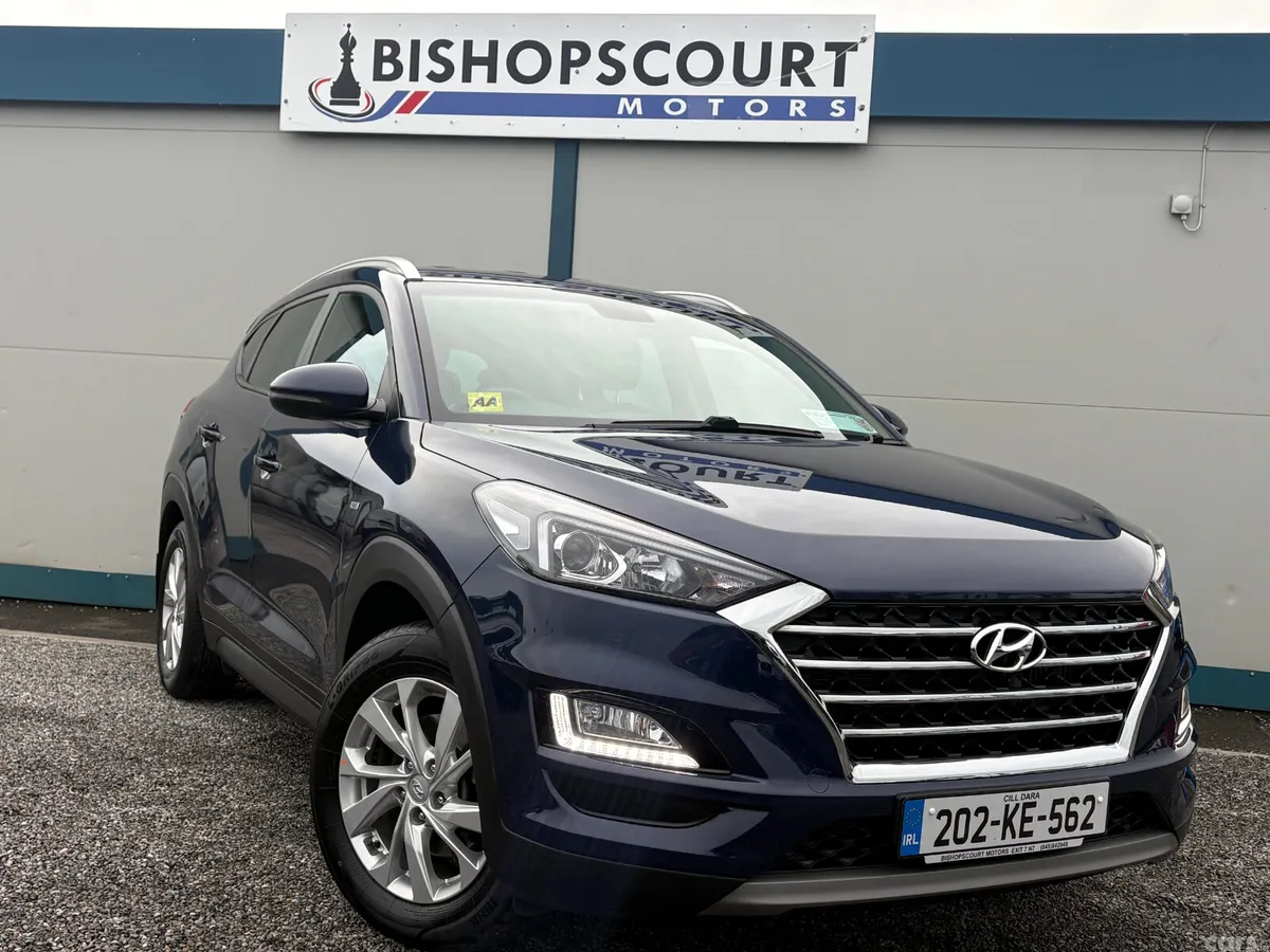 Hyundai Tucson SUV, Diesel Hybrid, 2020, Blue