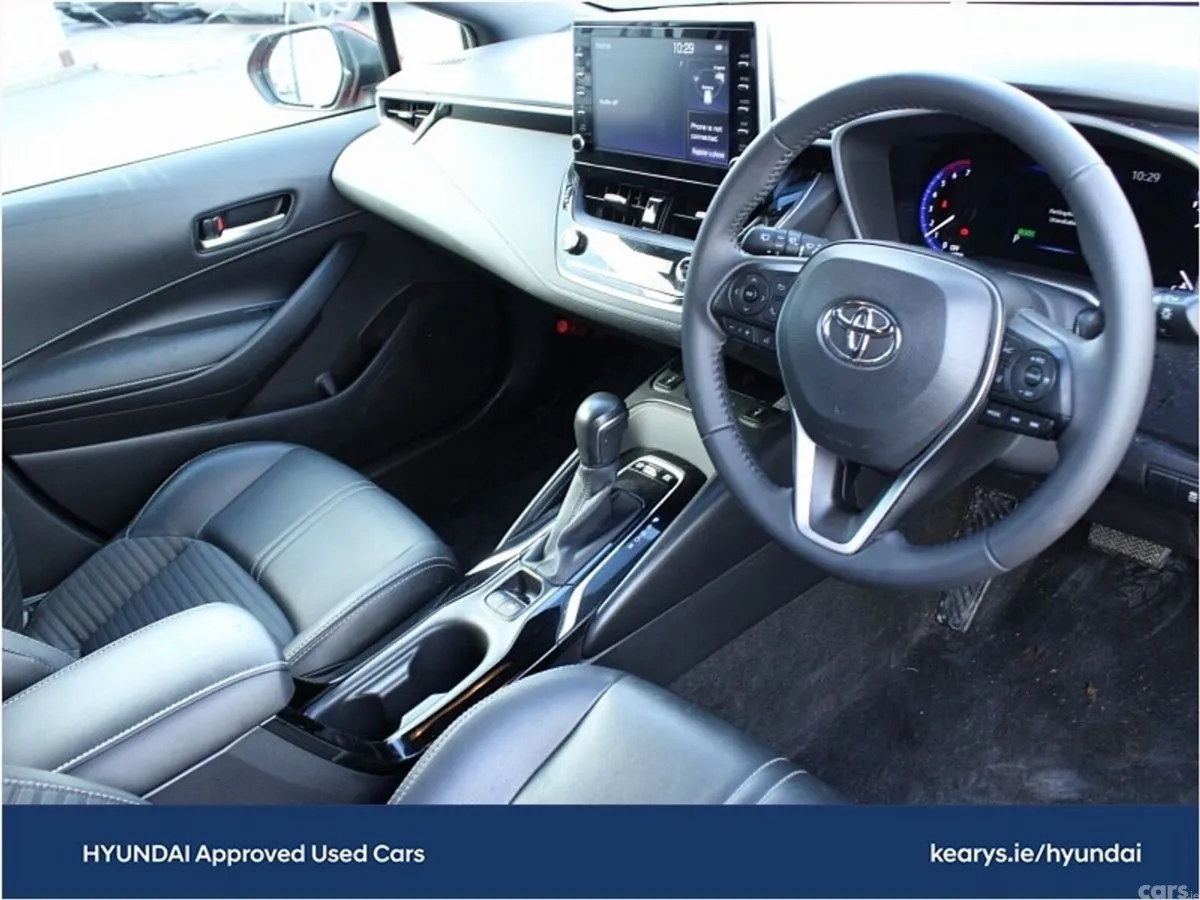 Toyota Corolla Hatchback, Petrol Hybrid, 2021, Red