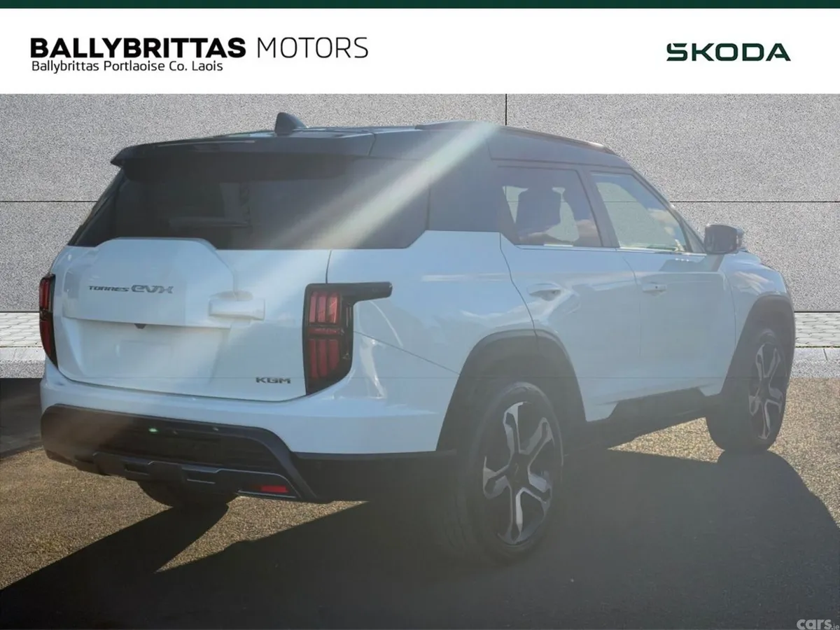KGM Torres EVX SUV, Electric, 2027, White