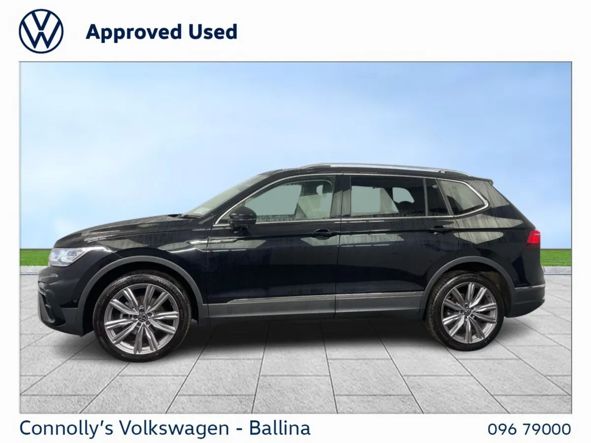 Volkswagen Tiguan Allspace SUV, Diesel, 2024, Black