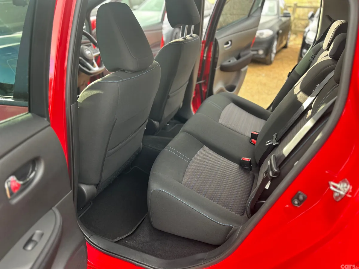 Nissan Leaf Hatchback, Electric, 2021, Red