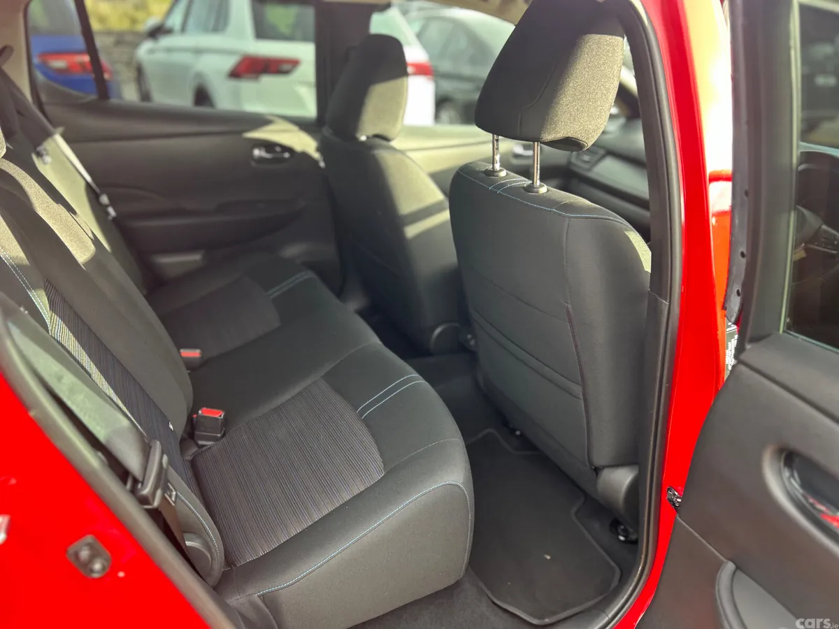 Nissan Leaf Hatchback, Electric, 2021, Red