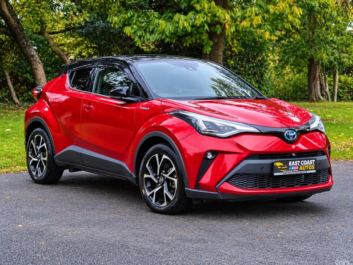 Toyota C-HR SUV, Petrol Hybrid, 2019, Red