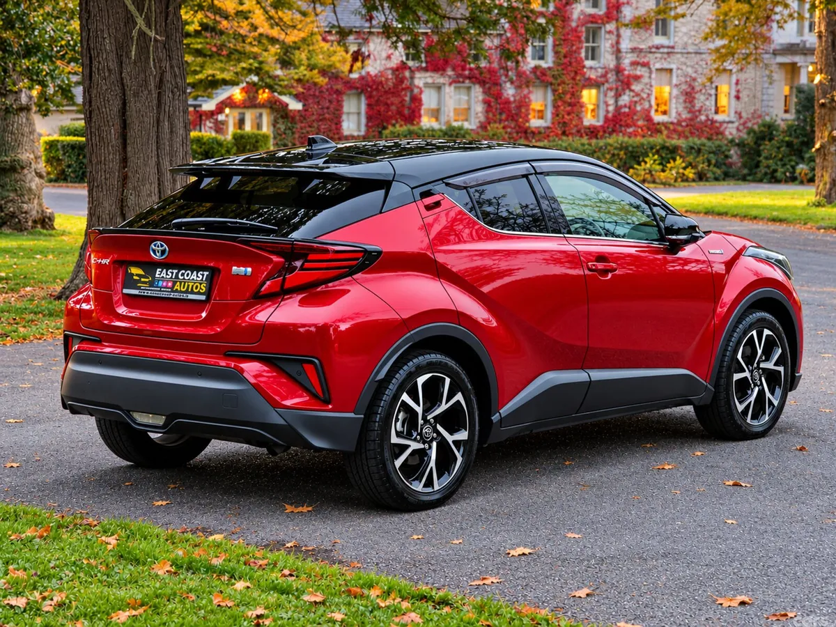 Toyota C-HR SUV, Petrol Hybrid, 2019, Red