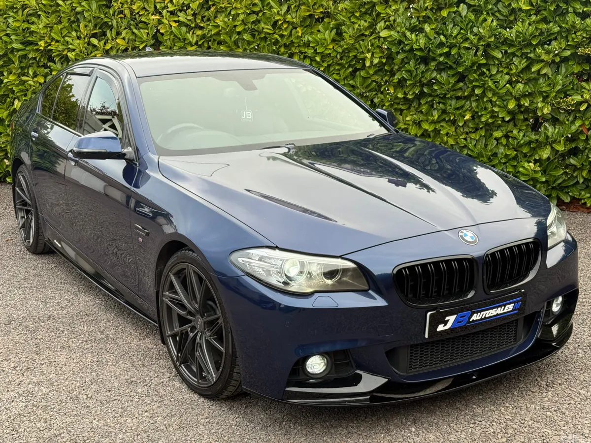 BMW 5-Series Saloon, Diesel, 2015, Blue