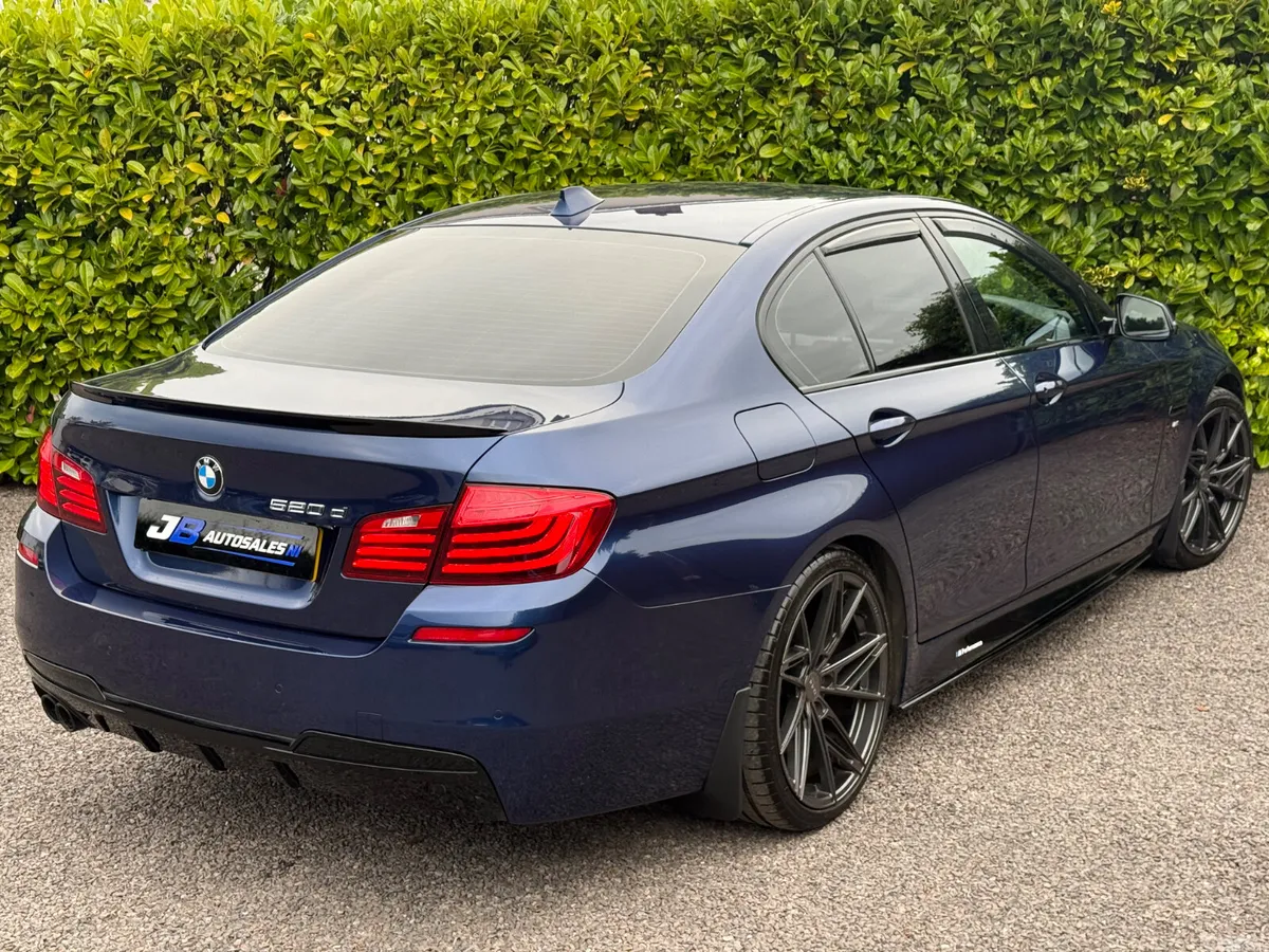 BMW 5-Series Saloon, Diesel, 2015, Blue