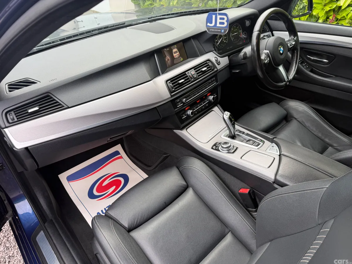 BMW 5-Series Saloon, Diesel, 2015, Blue