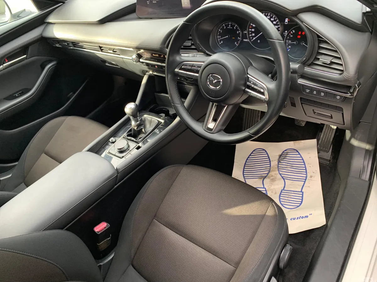 Mazda Mazda3 Hatchback, Petrol Hybrid, 2019, White
