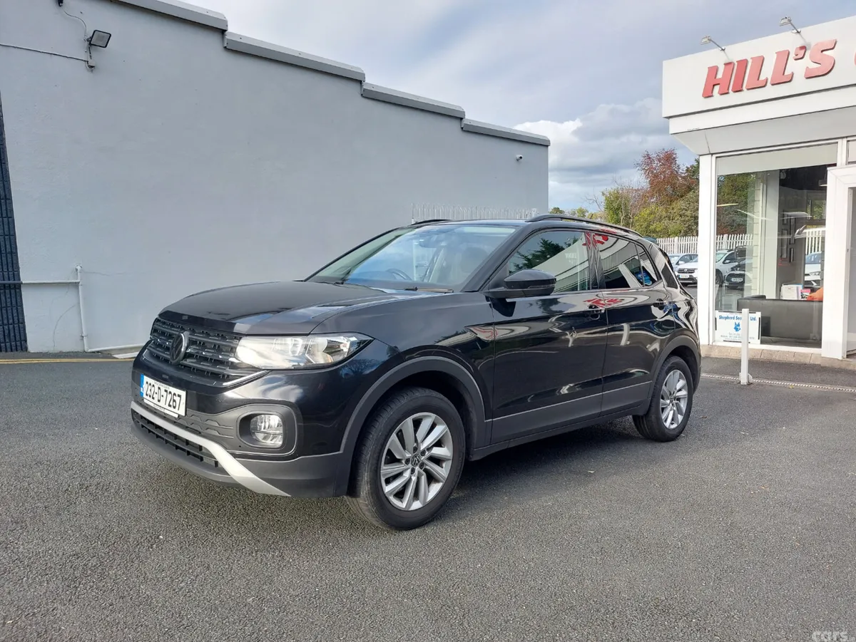 Volkswagen T-Cross SUV, Petrol, 2023, Black