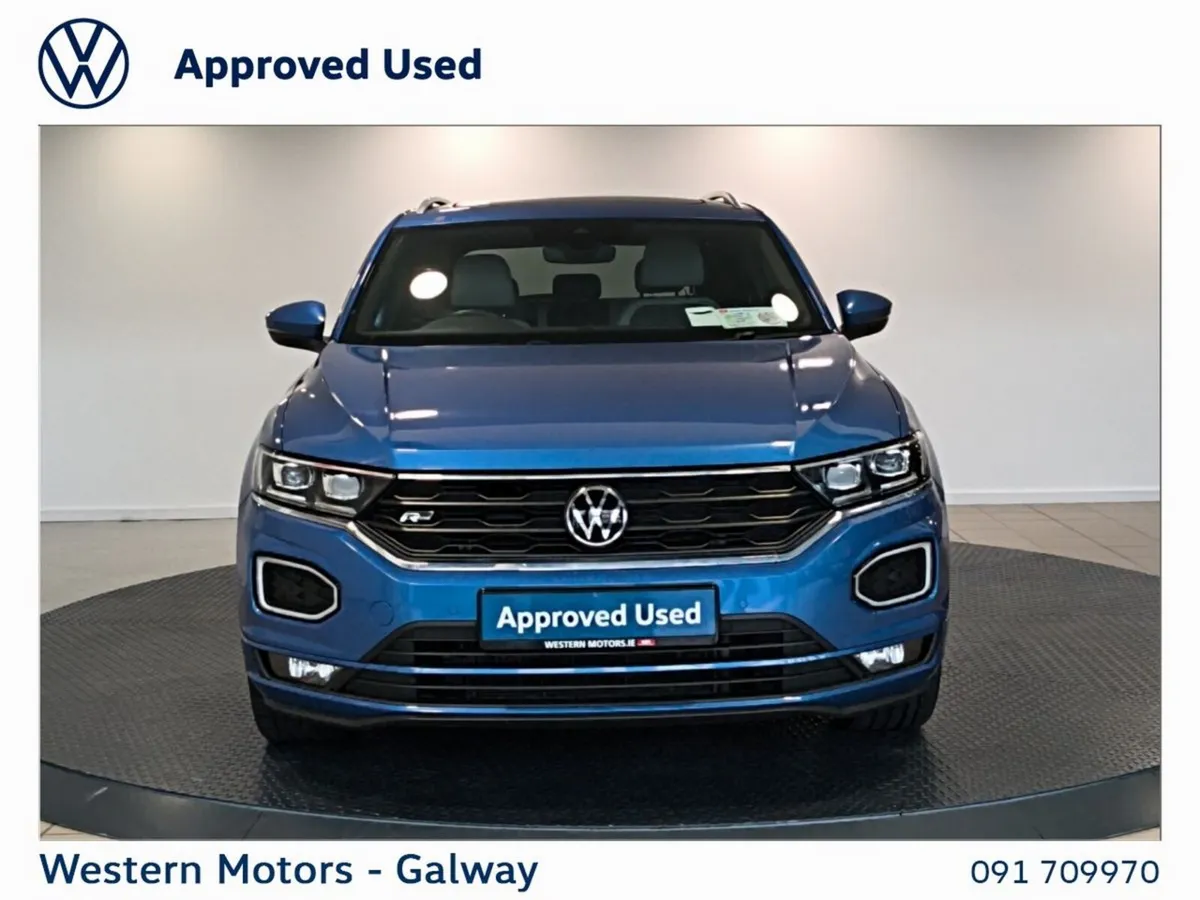 Volkswagen T-Roc SUV, Petrol, 2022, Blue