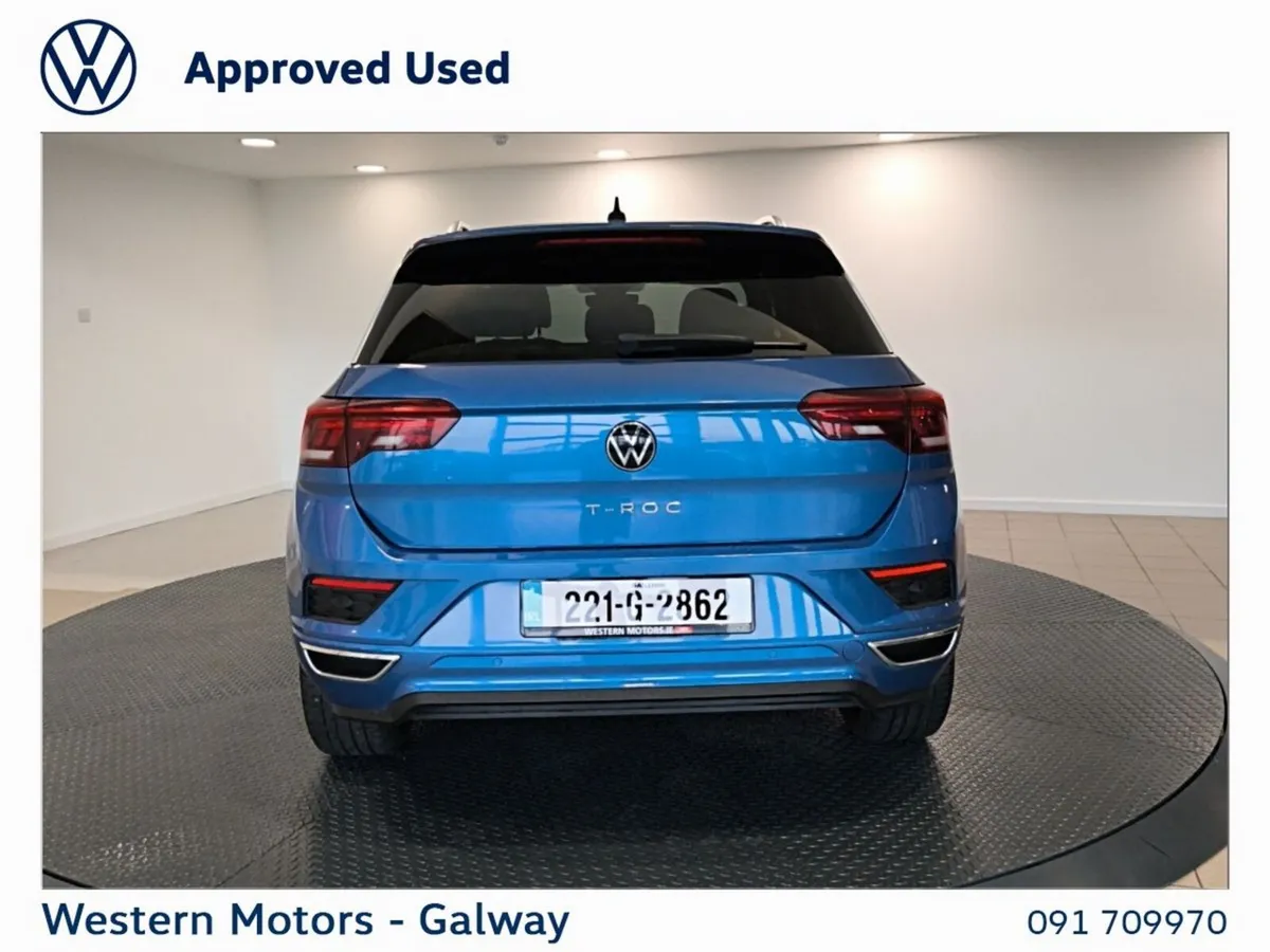 Volkswagen T-Roc SUV, Petrol, 2022, Blue