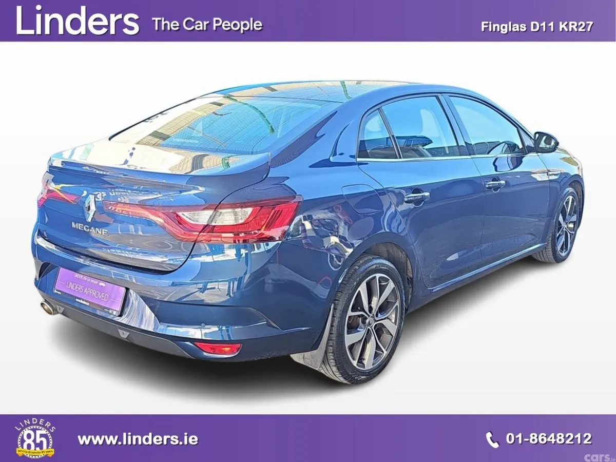 Renault Megane Saloon, Petrol, 2020, Blue