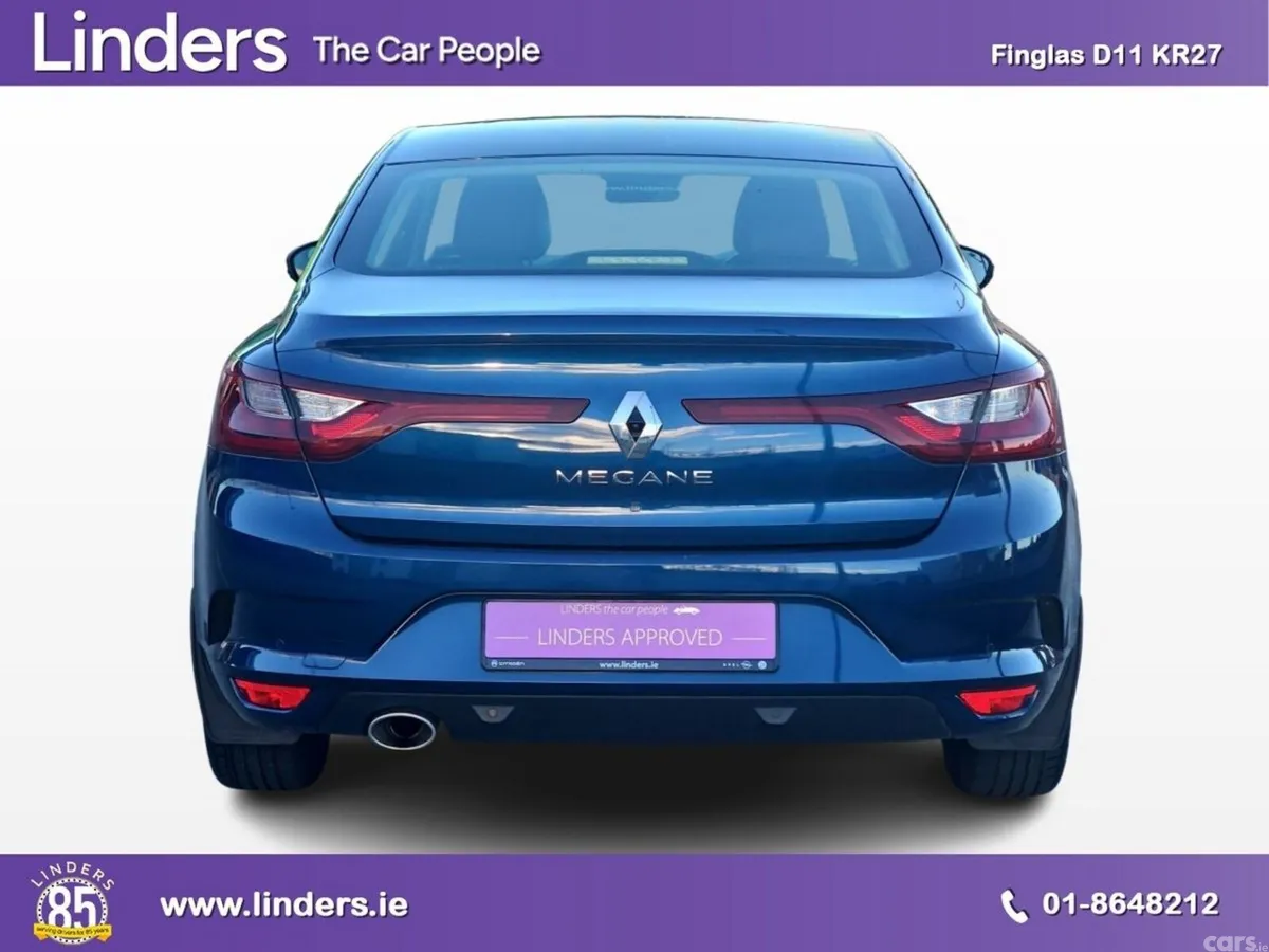 Renault Megane Saloon, Petrol, 2020, Blue